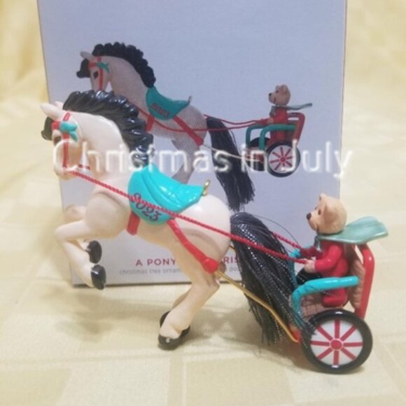 Hallmark 2023 A Pony for Christmas series Christmas Ornament - Picture 1 of 2